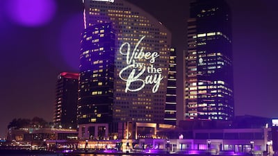 It's based at Festival Bay, outside Dubai Festival City Mall.