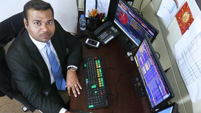 Rajat Gupta is an investment manager at Reem Investments in Abu Dhabi. Delores Johnson / The National