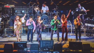 The Union, from left to right, Jo-Ann Visitacion, Fulton Montoya, Jessica Casas, Nino de Jesus, Eva Caparas, and Jet Montelibano. Photo by Jasmine Safaeian