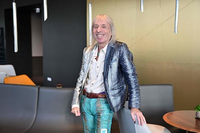 French climber Alain Robert has now scaled Burj Khalifa twice. AFP