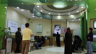 Dubai Islamic Bank's net income rose to Dh850 million in the first three months of 2015. Jumana El Heloueh / Reuters