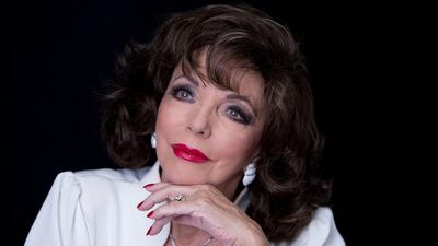Actress Dame Joan Collins. AP