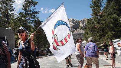 Twitter has removed more than 7,000 accounts linked to the 'QAnon' movement over abuse and harassment concerns, and promised 'strong enforcement action on behaviour that has the potential to lead to offline harm'. AFP