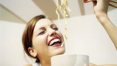 Losing weight might not just be a matter of watching what you eat but also when you eat it, a University of Pennsylvania study shows. Getty Images