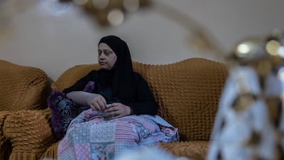 Kefah Amouri, 49, mourns her dead son Weam Hamoun, 26, who was killed in a recent Israeli raid on Jenin refugee Camp. 'Life here is terrifying at all times ... there’s death everywhere,' she says
