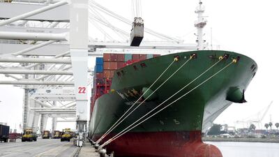 The agreement on shipping emissions was reached during a session of the International Maritime Organisation (IMO) this week in London. (Reuters)