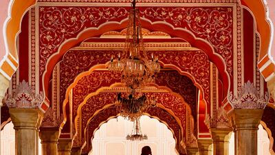 The palace is still home to Jaipur's royal family. Courtesy Airbnb