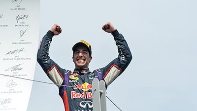 Daniel Ricciardo's affability and maturity make him an endearing race driver, writes our columnist. Nicholas Kamm / AFP