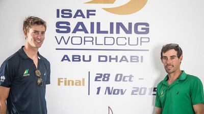 Eight Olympic sailing events are being contested along with open kiteboarding from Tuesday to November 1st for the 2015 ISAF Sailing World Cup Final in Abu Dhabi. Credit Jesus Renedo/Sailing Energy/ Isaf