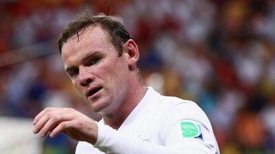 Roy Hodgson's decision to play Wayne Rooney on the left hamstrung the England forward. Adam Pretty / Getty Images