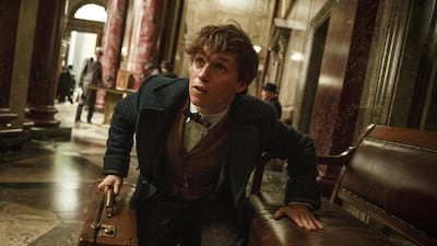 Eddie Redmayne in a scene from 'Fantastic Beasts and Where to Find Them'. AP