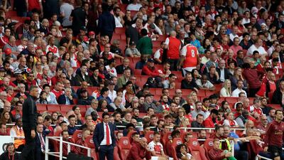 It was a losing start to the Arsenal reign for Unai Emery. AP Photo