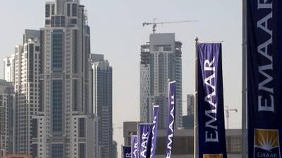 Emaar Properties shed 1.6 per cent to Dh3.02. Steve Crisp / Reuters