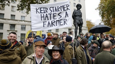 The new inheritance tax rules will introduce new taxes on farms worth more than £1 million. EPA