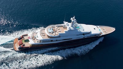 It one of the largest boats in the world, with two helipads, six decks, a stage for live performances and a 3D cinema.