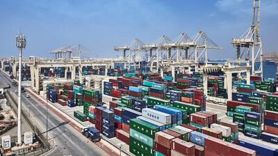 DP World’s Jebel Ali Free Zone helped the global ports operator increase earnings last year. Courtesy DP World