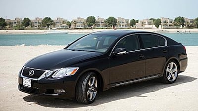 The Lexus GS300 has air-conditioning and stereo controls that try too hard to be clever.