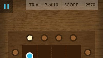 Screen grab of Lumosity, a brain-training app created by Kunal Sarkar.