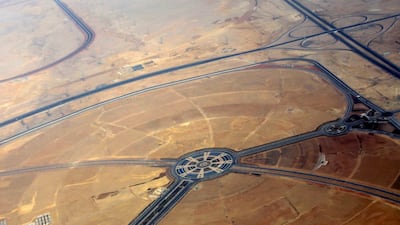 The New Administrative Capital is located 45 kilometres east of Cairo. Reuters