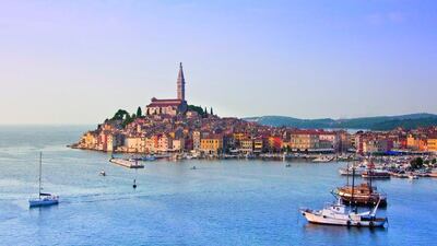 Rovinj, on the Istria Peninsula, is positioned on a steep hill that overlooks the sea. The town is full of narrow cobblestoned alleys and bell towers, with plenty of activities for travellers across a wide range of energy levels. Jose Fuste Raga / Corbis