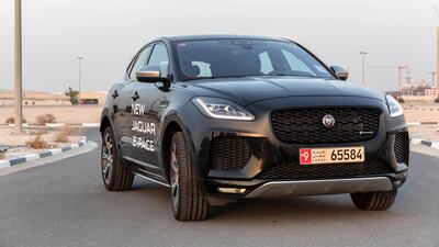 The new Jaguar E-Pace in Dubai. Antonie Robertson / The National