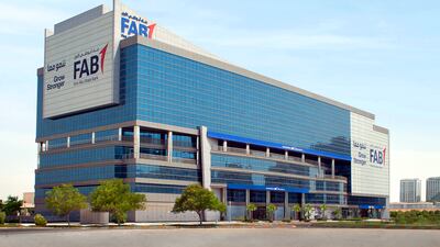 First Abu Dhabi Bank headquarters. The bank reported a record 7 per cent rise in its 2022 net profit. Photo: FAB