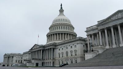 The US Capitol building in Washington. The bill expressed concern about violence in the Middle East and its potential to pull the US into conflict. Reuters