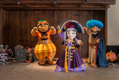 Yas Waterworld is celebrating Halloween with "Bandits Boo", a spooky special. Photo: Yas Waterworld