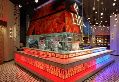Gordon Ramsay’s Hell’s Kitchen. Photo: Caeser's Palace Bluewaters Dubai