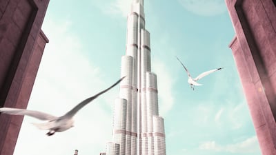 French artist Zak Eazy has been creating surrealist artworks of some of the world's best known landmarks, including those in the UAE. All photos: Zak Eazy