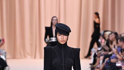 The Jean Paul Gaultier haute couture autumn/winter 2022-2023 show as part of Paris Fashion Week.