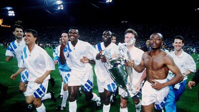 1993 - Marseille - Adidas. Getty Images