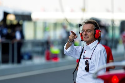 Luca Cordero di Montezemolo on the pit lane at Yas Marina Circuit. Andrew Henderson / The National