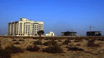 The La Fontana project in Arjan in Dubai. Satish Kumar / The National
