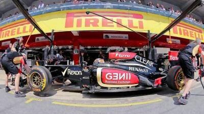 Every team from the winner in Spain, Ferrari's Fernando Alonso, top left, to Red Bull Racing struggled with the tyres. Getty Images (2), Reuters, EPA