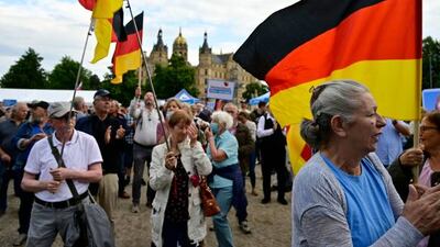 The Alternative for Germany party won its first elected office in a local election on Sunday. AFP