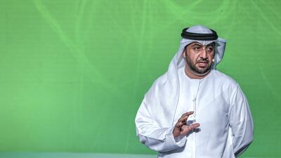 Dr Ahmed Bin Ali, Senior Vice President of Corporate Communications, Etisalat Group at the 5G event in Abu Dhabi on Thursday