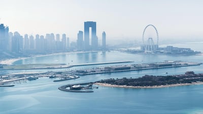 Guests and visitors will be be soak up stunning views of the Dubai skyline