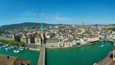 Split in half by the River Limmat, Zurich offers more than banks and shopping. The place where the Dada movement was formed, the city's efficiency 'sets you free', our writer finds. Matthias Wassermann / Getty Images