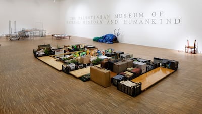 Ongoing Relocation among other things by Khalil Rabah (2018). Photo: Khalil Rabah