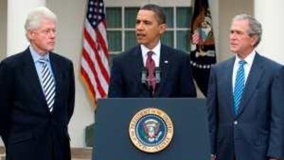 The two former presidents have set up the Clinton Haiti Fund to raise money and the profile of the recovery effort.