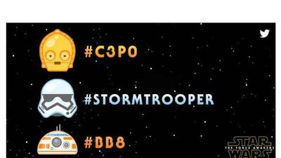 Star Wars Celebration #StarWarsEmojis. Courtesy Twitter