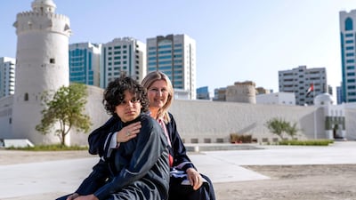Michele Ziolkowski, with her son Suhail, says she has seen an increase in autism awareness since her first book. Victor Besa / The National