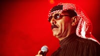 Omar Souleyman is a globally popular Syrian singer who has collaborated with Gorillaz on a new song. Photo: Redferns