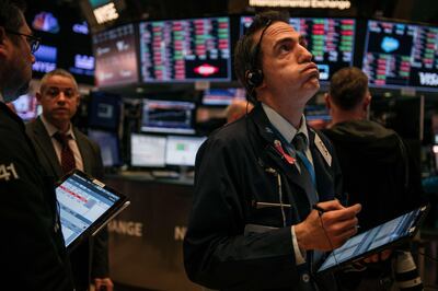 Fuelled by increasing concerns of the coronavirus becoming a global pandemic, the stock market plunged on Tuesday, with the Dow Jones Industrial Average losing almost 900 points. Getty Images via AFP