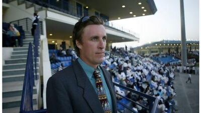 Trainer Julian Smart won two races at the Qatar Racing and Equestrian Club. Ryan Carter / The National