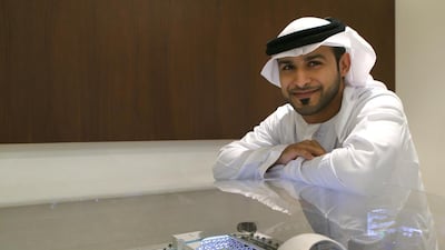Khalid Naqbi considers himself Fanr’s ‘eyes, ears and hands’ at the Barakah construction site in Abu Dhabi. Ravindranath K / The National