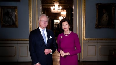 Swedish King Carl XVI Gustaf, pictured with Queen Silvia, criticised is country's coronavirus response. EPA