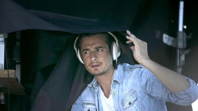 Emirati filmmaker Ali F Mostafa's next film, The Worthy, is being backed by Hollywood producers. Silvia Razgova / The National