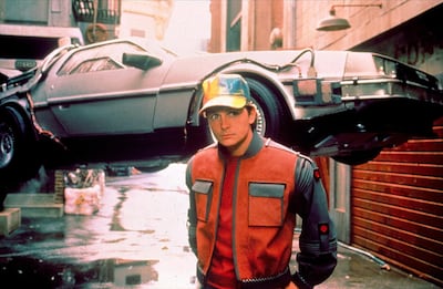 'Back to the Future's' Marty McFly. Alamy